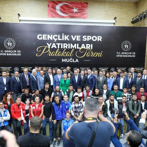 Gençlik ve Spor Yatırımları Protokol Töreni Gençlik ve Spor Bakanımız Dr. Mehmet Muharrem Kasapoğlu'nun katılımlarıyla gerçekleştirildi.