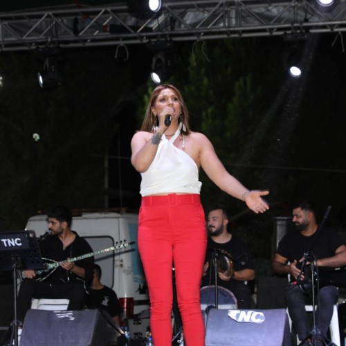 Elcik Mahallemizde Ankaralı Yasemin konseri düzenlendi.