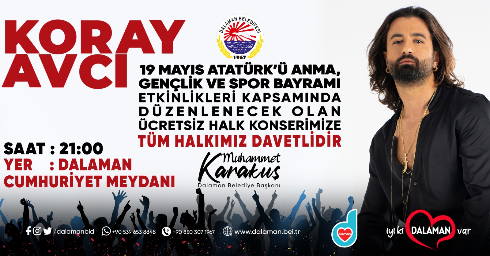 19 Mayıs Atatürk'ü anma Gençlik ve Spor Bayramı etkinlikleri.